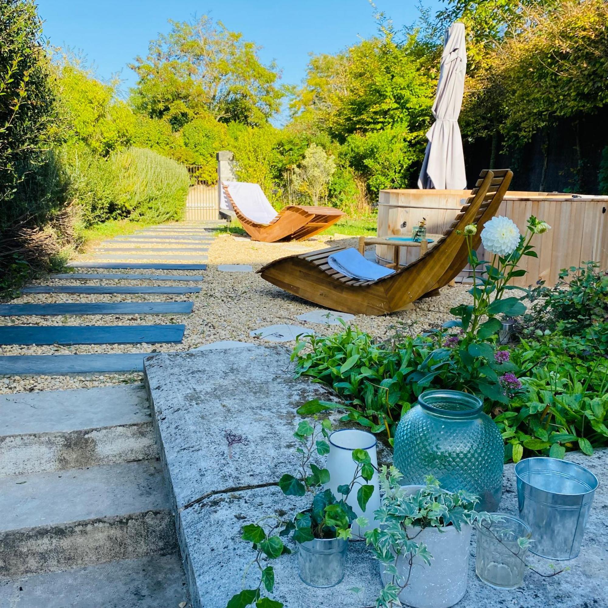 L'écrin de Verdure Ligré Exterior foto